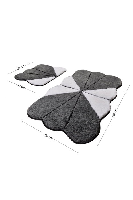 Mijölnir Lessie - Fume Juego de alfombras de baño acrílicas Multicolor